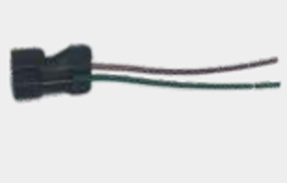 تصویر از سوکت موتور فن تک دور پراید - مدل نری