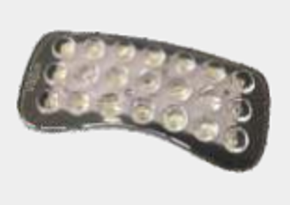 تصویر از طلق سقف پژو تیبا ساینا ریو با لامپ LED