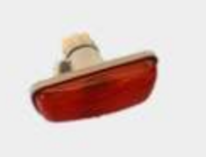 تصویر از چراغ راهنما روی گلگیر پراید - زرد - خورشید