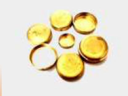 تصویر از پولک بغل سیلندر پیکان - کامل - برنجی - خورشید