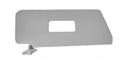 تصویر از آفتابگیر پراید - چپ - طوسی - خورشید موتور