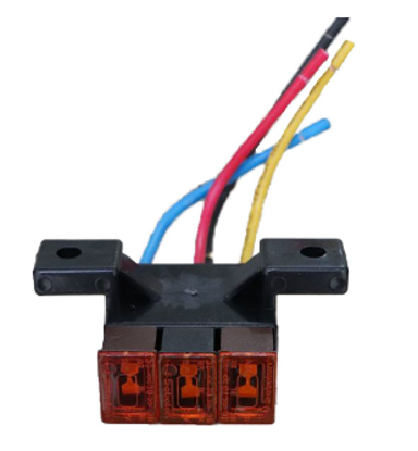 تصویر از مجموعه کامل جعبه فیوز پراید - لامپ دار - خورشید