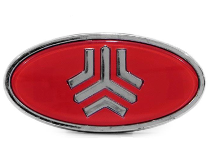 تصویر از آرم جلو پنجره سایپا پراید - خورشید