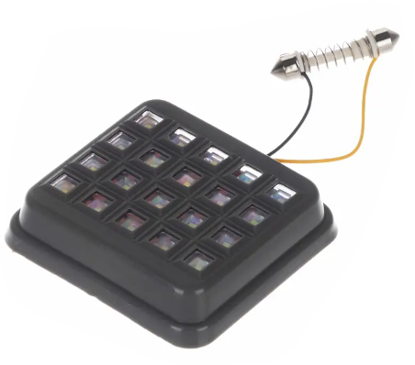 تصویر از چراغ سقف پراید - با لامپ SMD