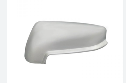 تصویر از قاب آینه پژو پارس - راهنما دار - سفید - چپ